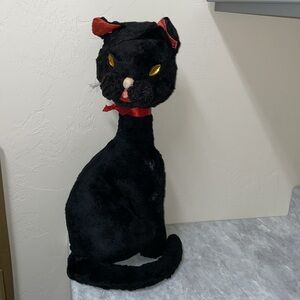 MCM Vintage DollCraft NovCo- Plush Cat Halloween Ready 20” Boo Boo Kitty